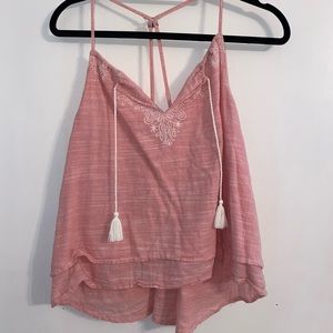 Pink Tank Blouse